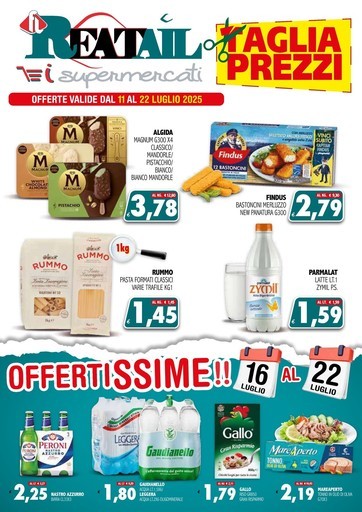 Volantino Reatail Supermercati