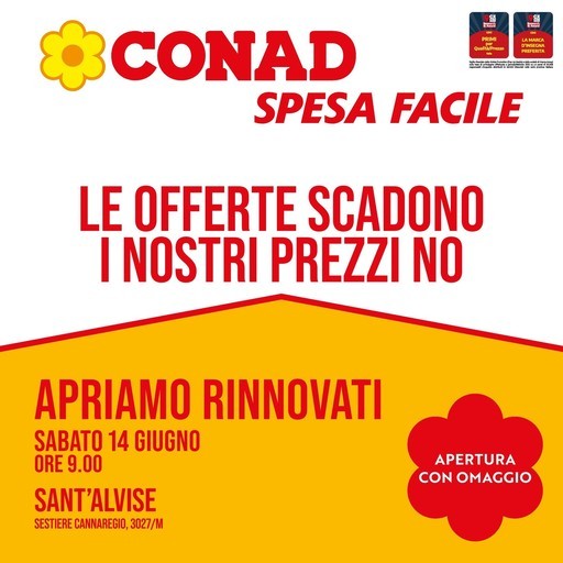Conad - Apriamo Rinnovati Spesa Facile Sant'Alvise