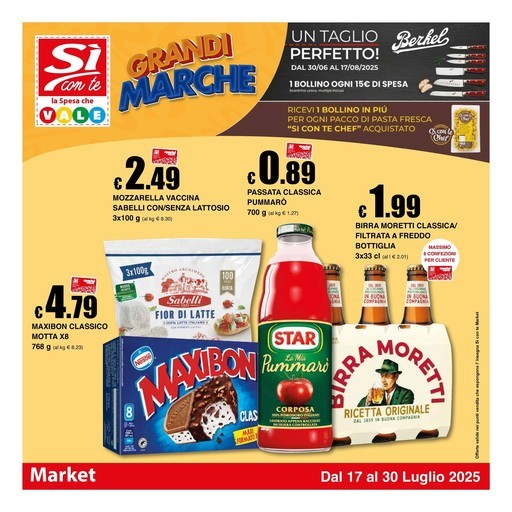 Volantino Si con te market