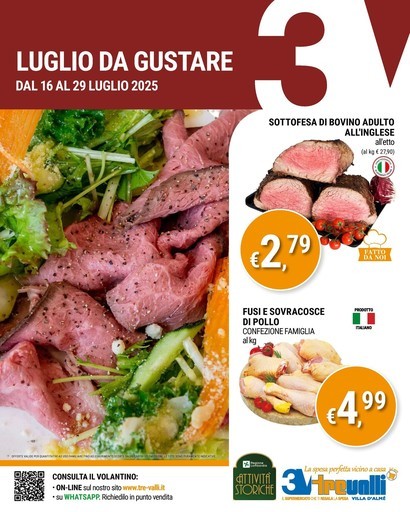 Volantino Tre Valli Supermercato