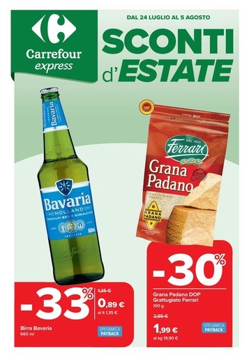 Volantino Carrefour Express