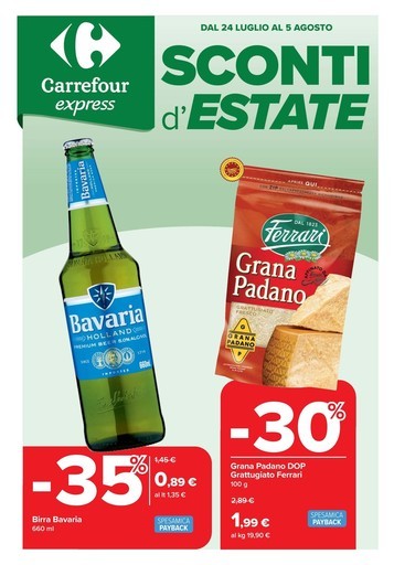 Volantino Carrefour Express