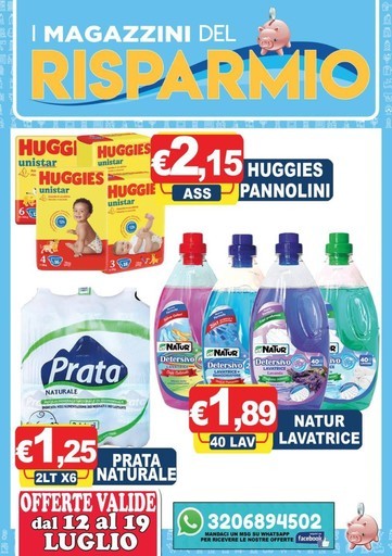 Volantino Magazzini del Risparmio