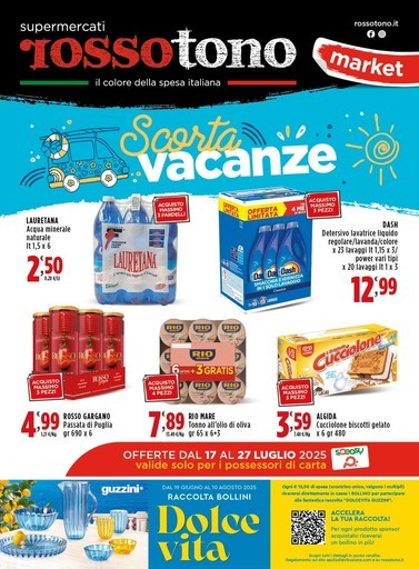 Volantino Supermercati Rossotono Market