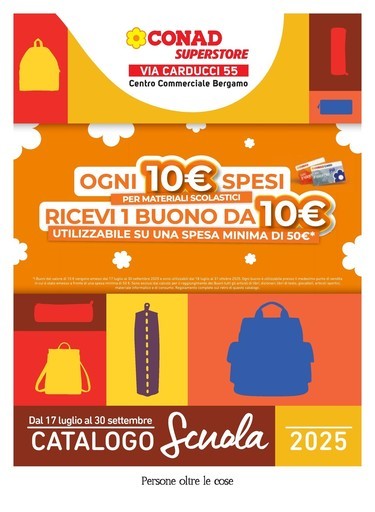 Conad Superstore - Catalogo scuola 2025