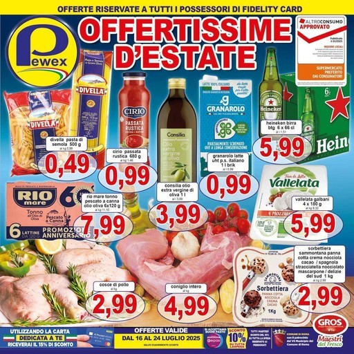 Pewex - Offertissime d'Estate