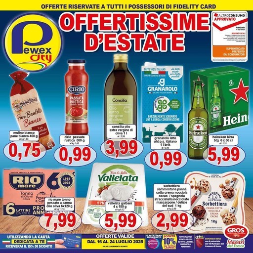 Volantino Pewex