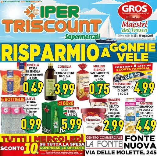 Volantino Ipertriscount