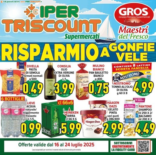 Volantino Ipertriscount