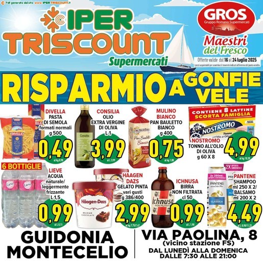 Volantino Ipertriscount