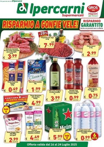 Volantino Ipercarni