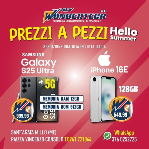 Volantino New Wondertech