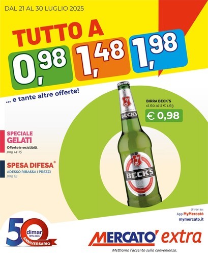 Volantino Mercatò Extra