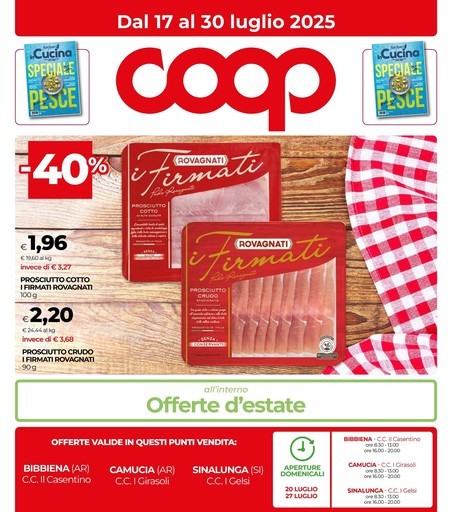 Coop - DAL 17 AL 30 LUGLIO 2025
