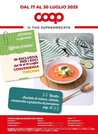 Coop - DAL 17 AL 30 LUGLIO 2025