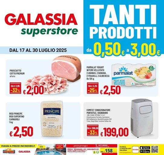 Galassia - TANTI PRODOTTI DA 0,50 A 3,00 €