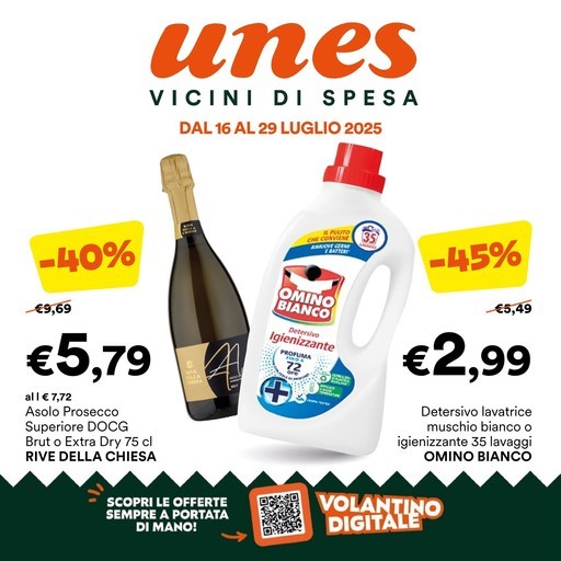 Volantino Unes