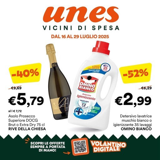 Volantino Unes