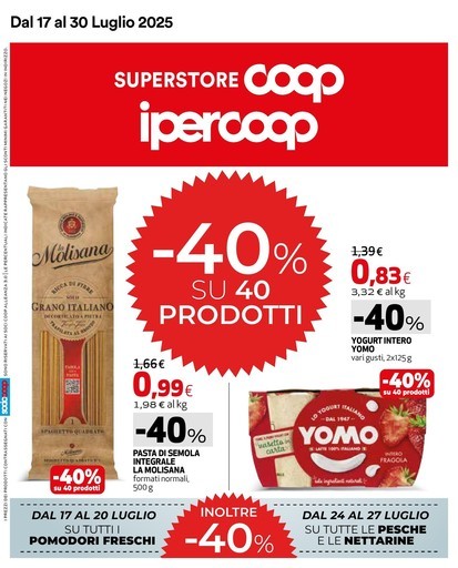 Volantino Coop Alleanza Superstore
