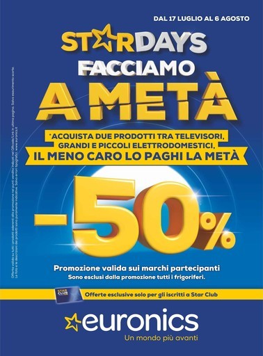 Volantino Euronics