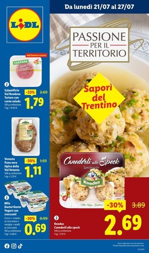 Volantino Lidl
