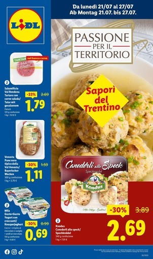 Volantino Lidl