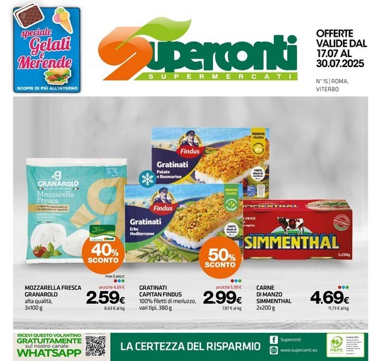 Volantino Superconti