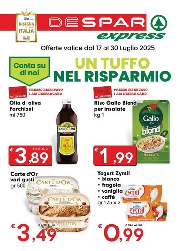 Volantino Despar Express