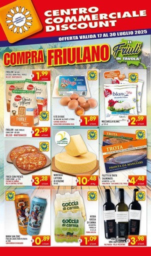 Volantino Centro Commerciale Discount