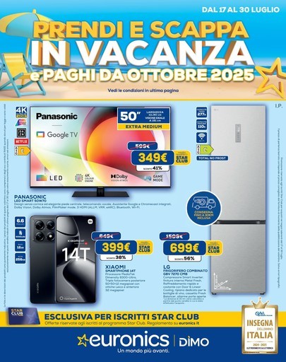 Volantino Euronics