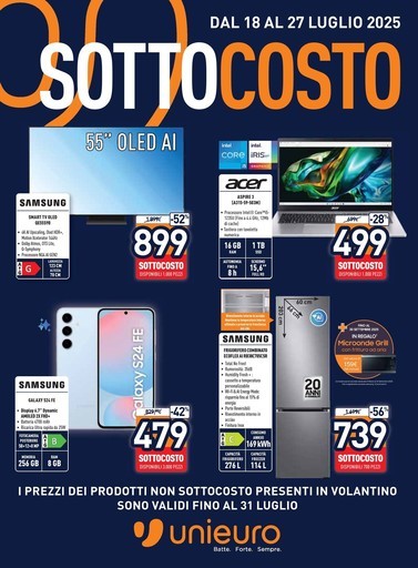 Volantino Unieuro