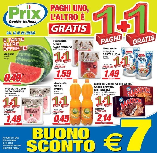 Volantino Prix