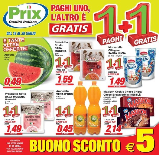Volantino Prix