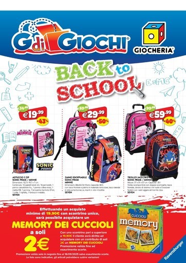 Volantino G di Giochi