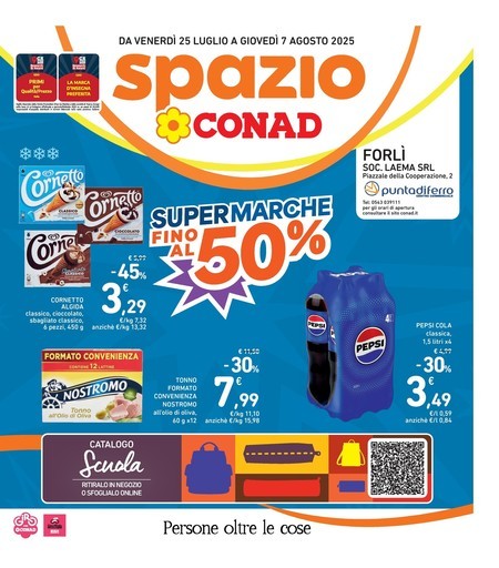 Spazio Conad - Super marche fino al 50%