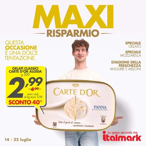 Volantino Italmark