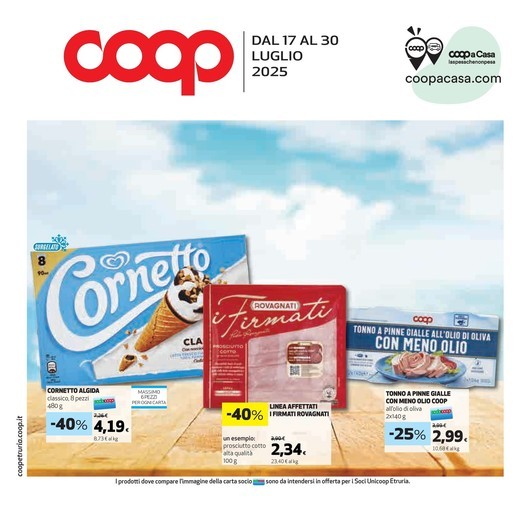 Volantino Coop