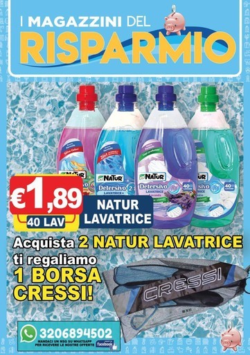 Volantino Magazzini del Risparmio