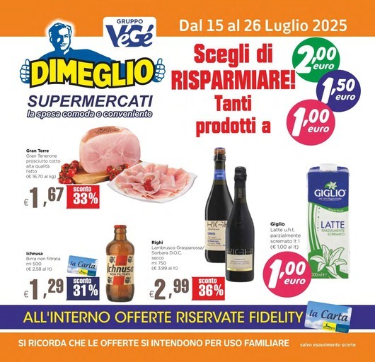 Volantino Dimeglio