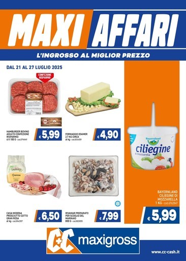 Volantino C+C Cash and Carry