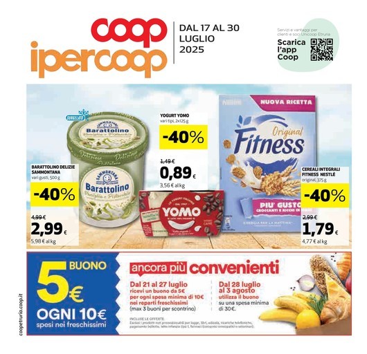 Ipercoop - DAL 17 AL 30 LUGLIO 2025