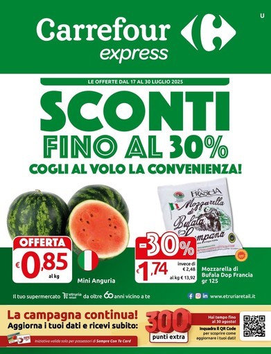 Volantino Carrefour Express