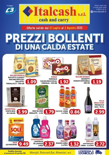 Volantino Italcash