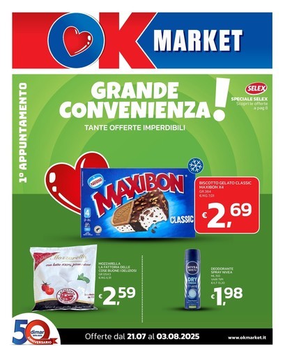 Volantino Ok Market