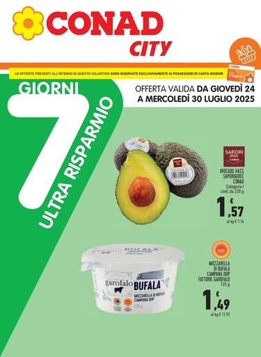 Conad City - 7 giorni ultra risparmio