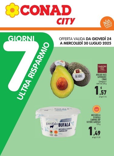Volantino Conad City
