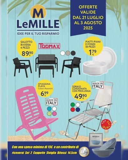 Volantino Le Mille