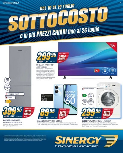Volantino Sinergy