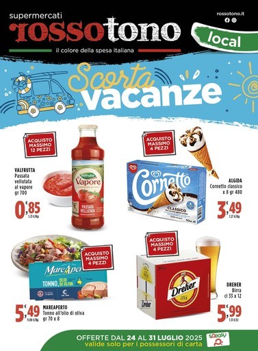 Volantino Supermercati Rossotono Local