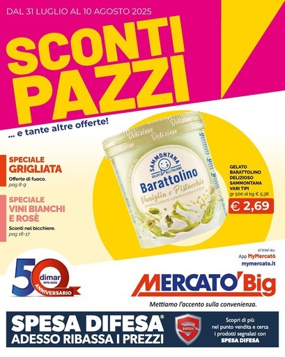 Volantino Mercatò Big